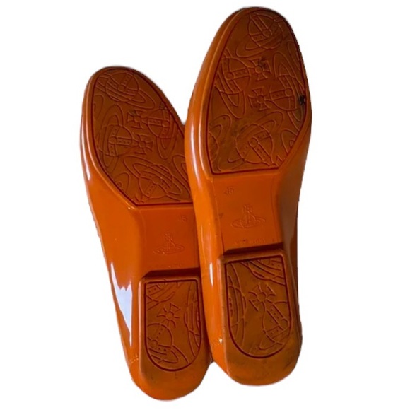 Vivienne Westwood Men's Orange Loafers - Picture 7 of 10